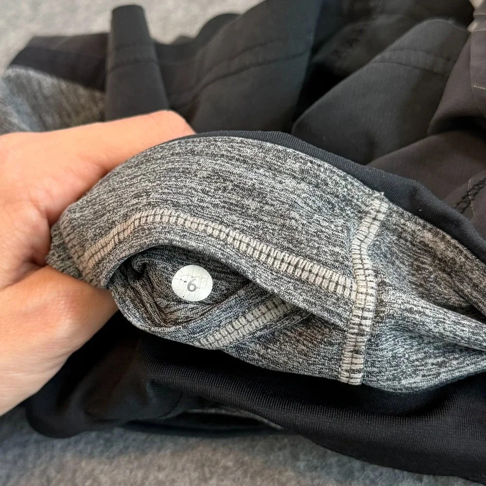 Lululemon Athletica Black Speed Up Activewear 3